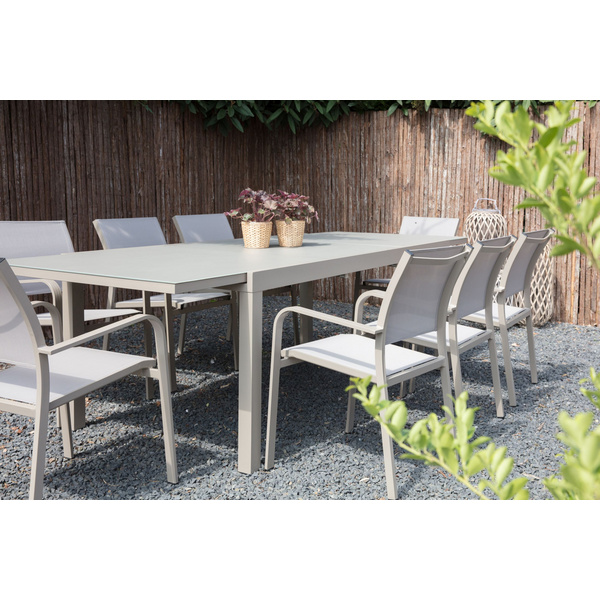 Beistelltisch Marmor weiß Ø55 x 45 cm