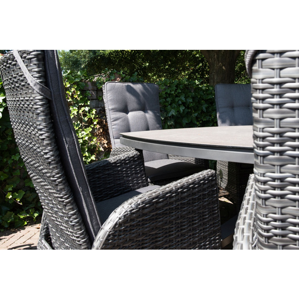 Tisch Mojito Ceramic Negro dreieck 170 x 170 cm