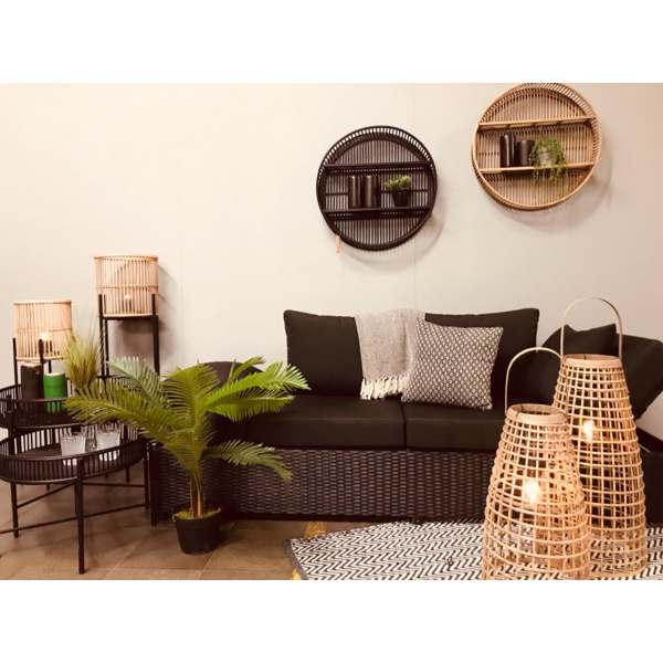 Wandregal Aiko schwarz