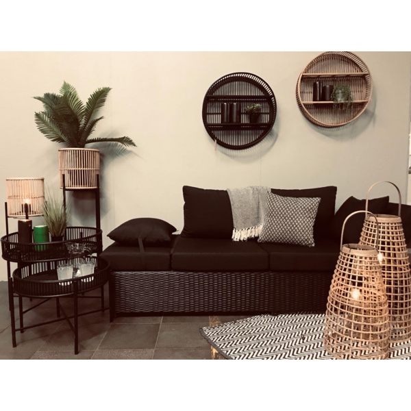 Wandregal Aiko schwarz