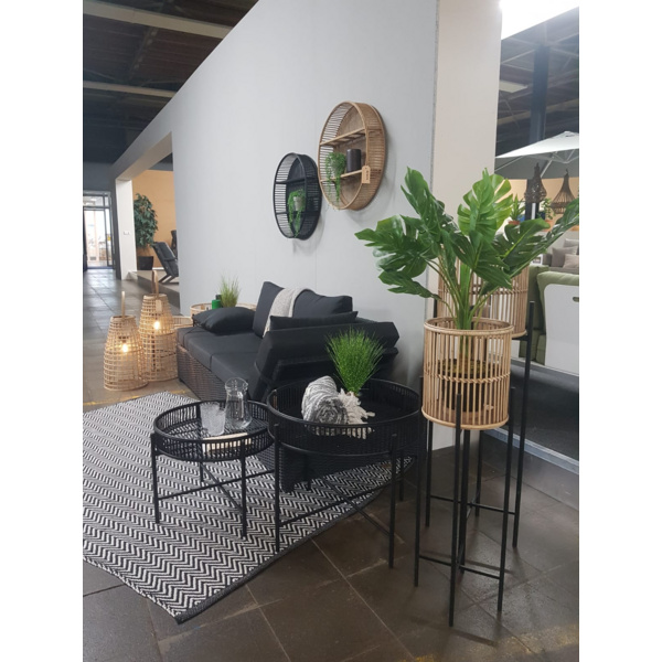 Wandregal Aiko schwarz