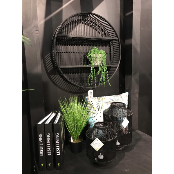 Wandregal Aiko schwarz