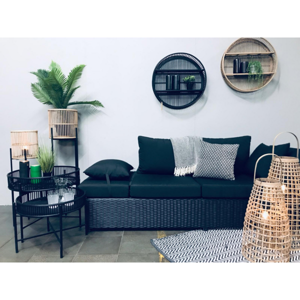 Wandregal Aiko schwarz