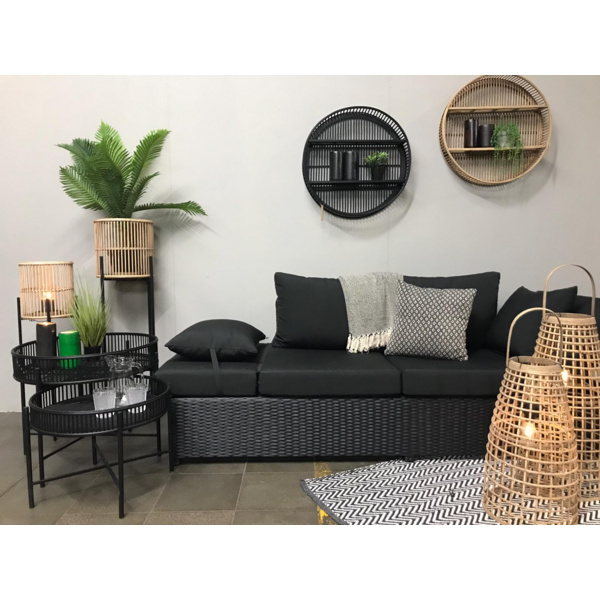 Wandregal Aiko schwarz