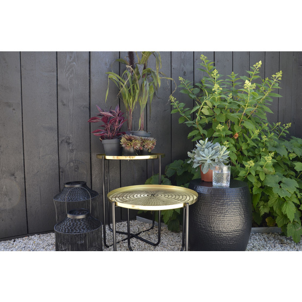 Beistelltisch gold ø40,5 x 50 cm