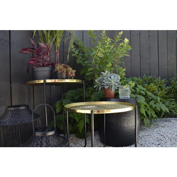 Beistelltisch gold ø40,5 x 50 cm
