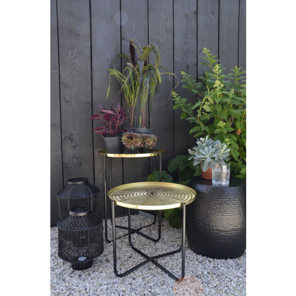 Beistelltisch gold ø40,5 x 50 cm