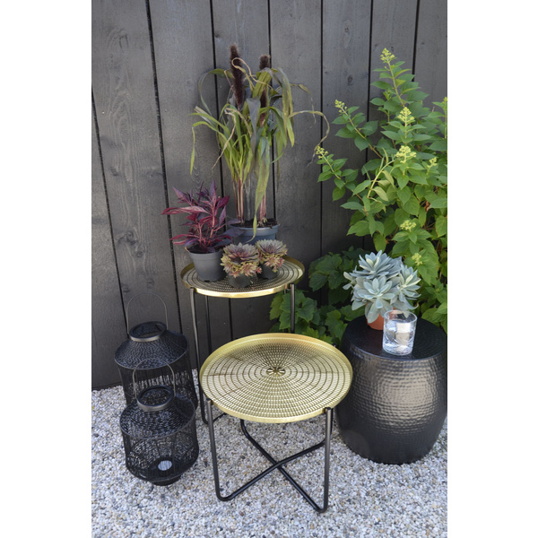 Beistelltisch gold ø40,5 x 50 cm