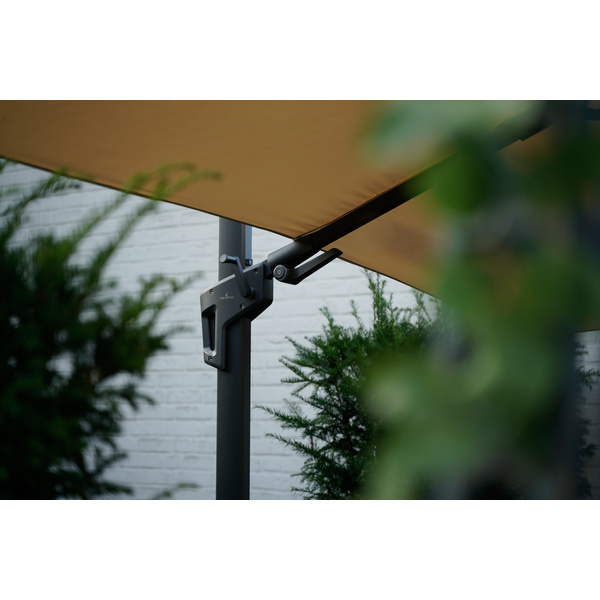 Ampelschirm VirgoFlex ecru 3x3mtr