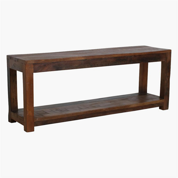 Factory Bank Eingangsbereich FSC recycled wood