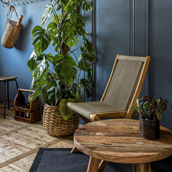 Farmwood Kaffeetisch rund Wood