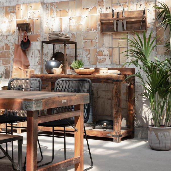 Factory Magazinhalter FSC recycled wood