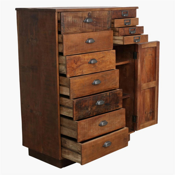 Factory Sideboard div. Schubladengrößen FSC recycled wood