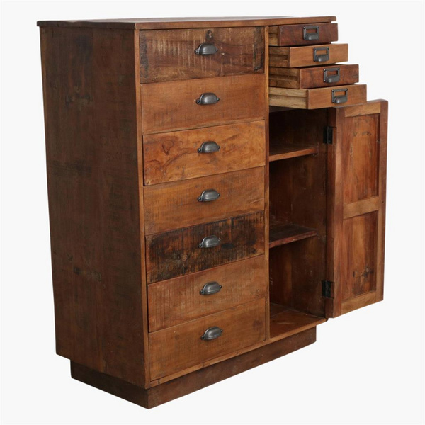 Factory Sideboard div. Schubladengrößen FSC recycled wood