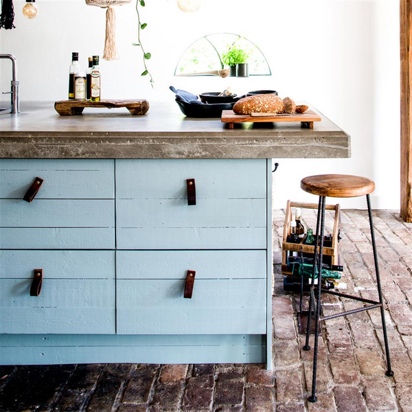 Factory Barhocker FSC recycled wood