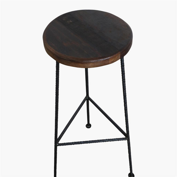 Factory Barhocker FSC recycled wood