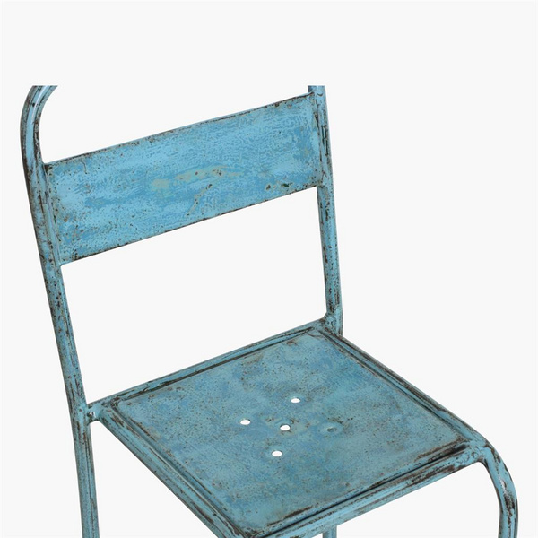 Java Barhocker Eisen hellblau Iron 340x350x890mm