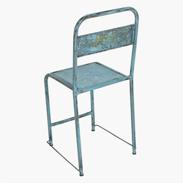 Java Barhocker Eisen hellblau Iron 340x350x890mm