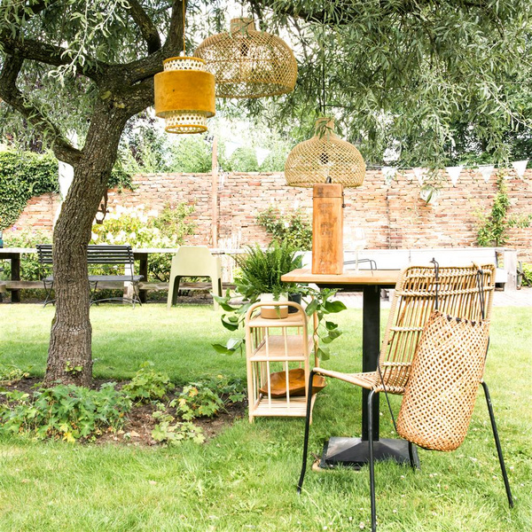 Jane Outdoorstuhl schmal Rope, iron