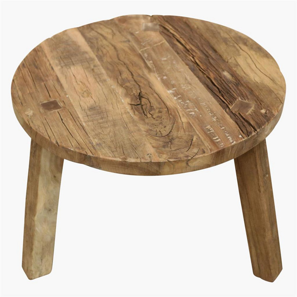 Farmwood Kaffeetisch rund Wood