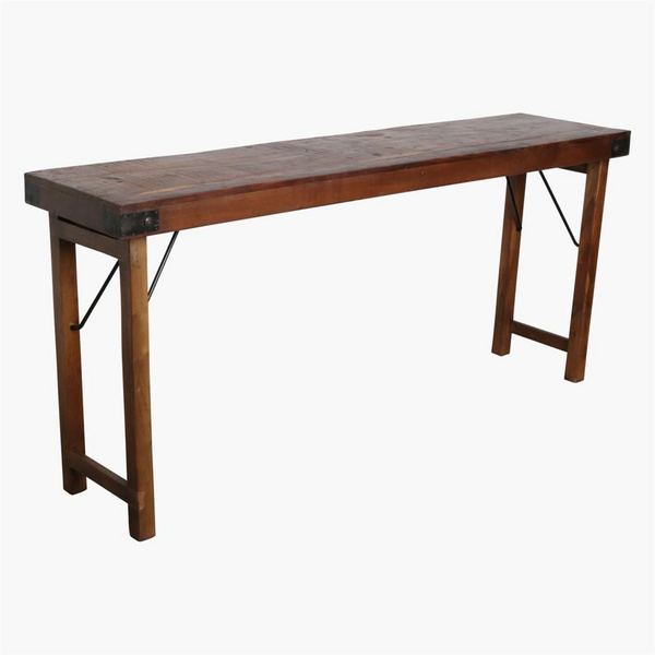 Market Konsolentisch braun Wood