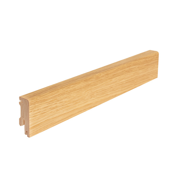 Sockelleiste Profil SB 630 UMW wasserfest verleimt Eiche furniert 2400x40x16mm