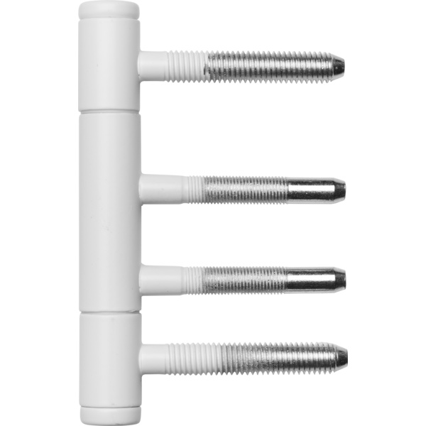 Türband 3-teilig, Weiß matt für Holzzargen, Ø15mm, mit Nylonhülse 2er Set