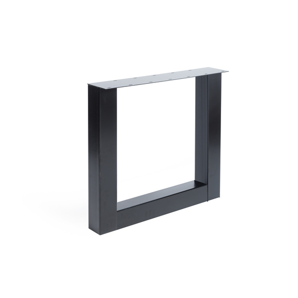 Metall U Gestell Regular 10x10cm Gray