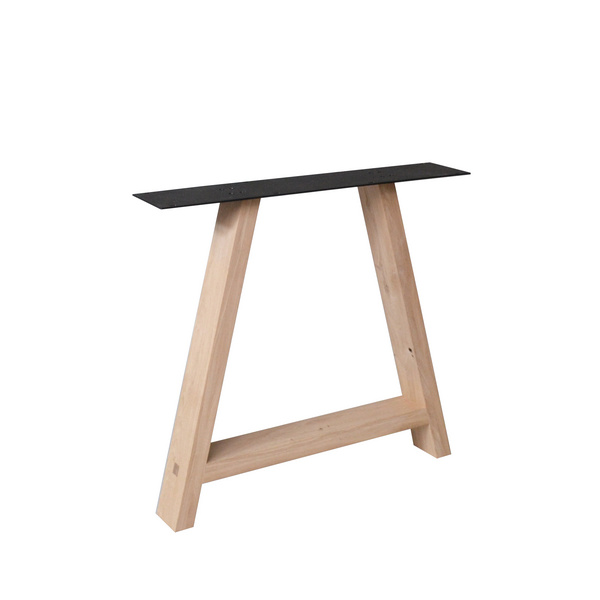 Tischuntergestell Wood Line Fineline A Eiche, Material 100x40mm, 72x78cm (HxB)