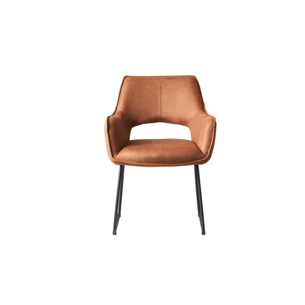 Stuhl Mike Leder New York Farbe.: Cognac Format: H:82 B:61 T:44 Sitzh: 50cm