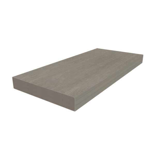 Terrassendiele WPC massiv Antique einseitig Holzstruktur, einseitig glatt, US07 - 23 x 138 mm