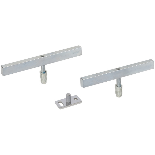 Holz Adapter Set, Verschraubung in Rampa-Muffe, Tragkr. 80kg