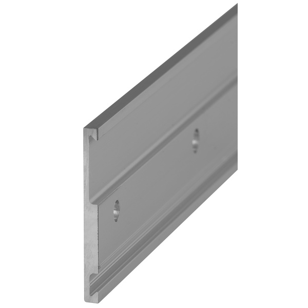 Wandabstandsprofil 5mm, Alu, Edelstahl, 58mm hoch, Profillänge 2400mm