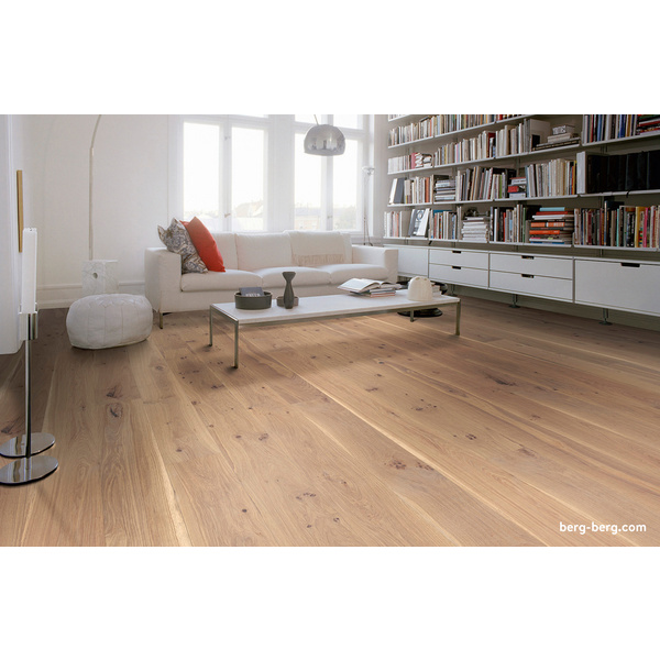 Parkett Eiche Landhausdiele weiß geölt Wild - XXL