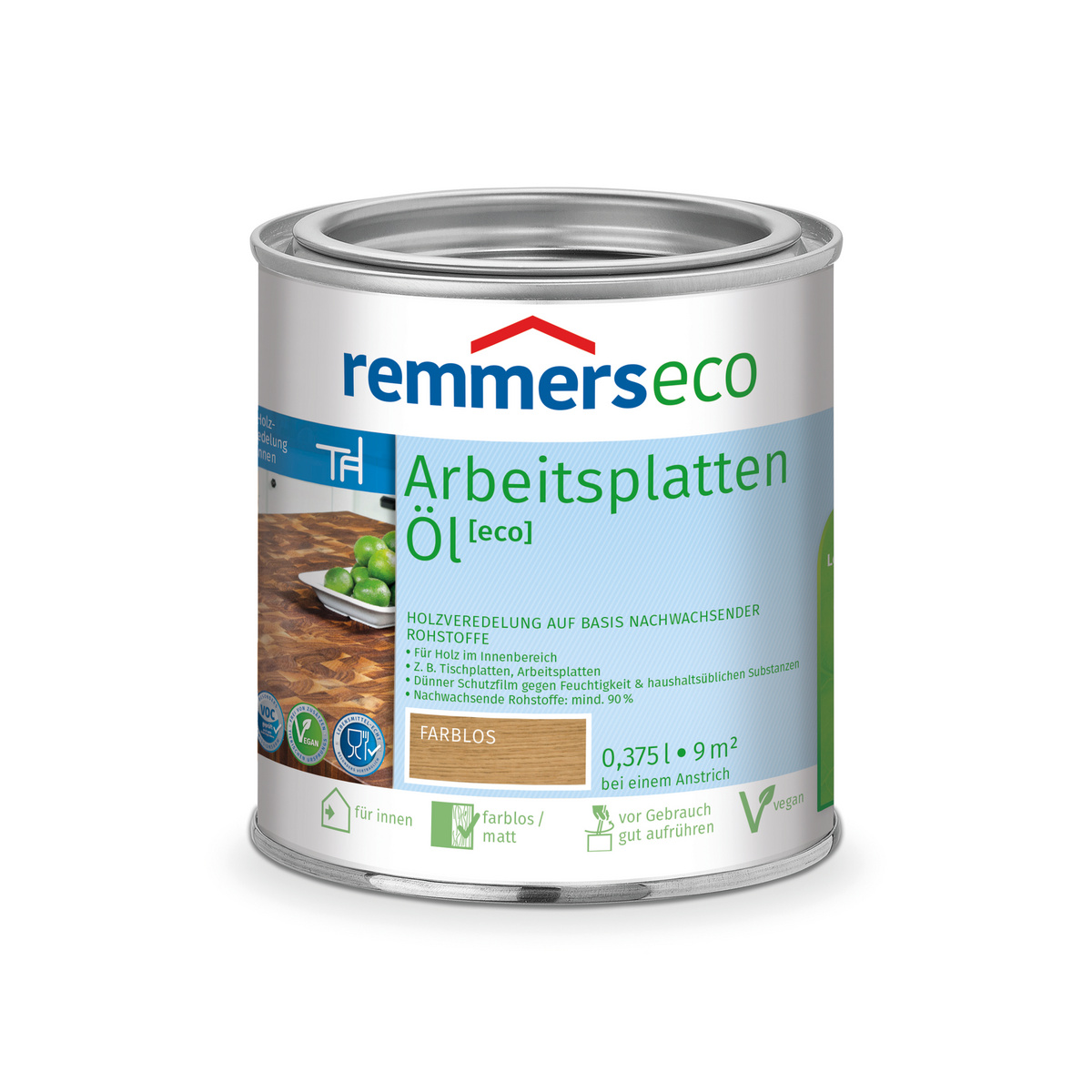 eco Arbeitsplatten-Öl [eco] Farblos 0,375 l von Remmers online kaufen ...